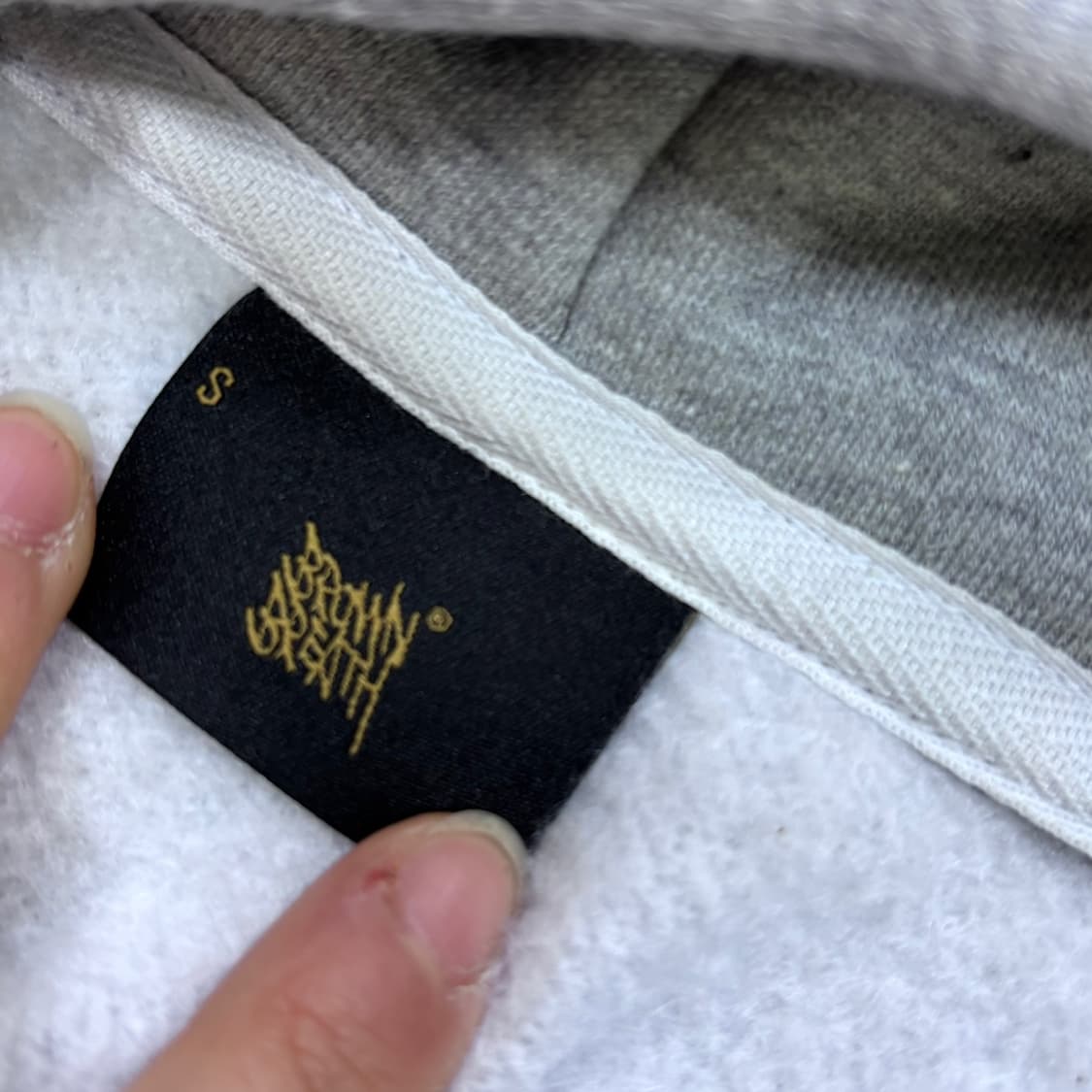 S 브라운브레스 기모 후드 티셔츠 0316E 상품이미지3