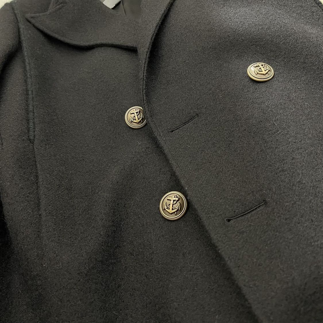 [BTS 지민님 착용] 생로랑 21ss 더블 브레스티드 체스터 코트 상품이미지5