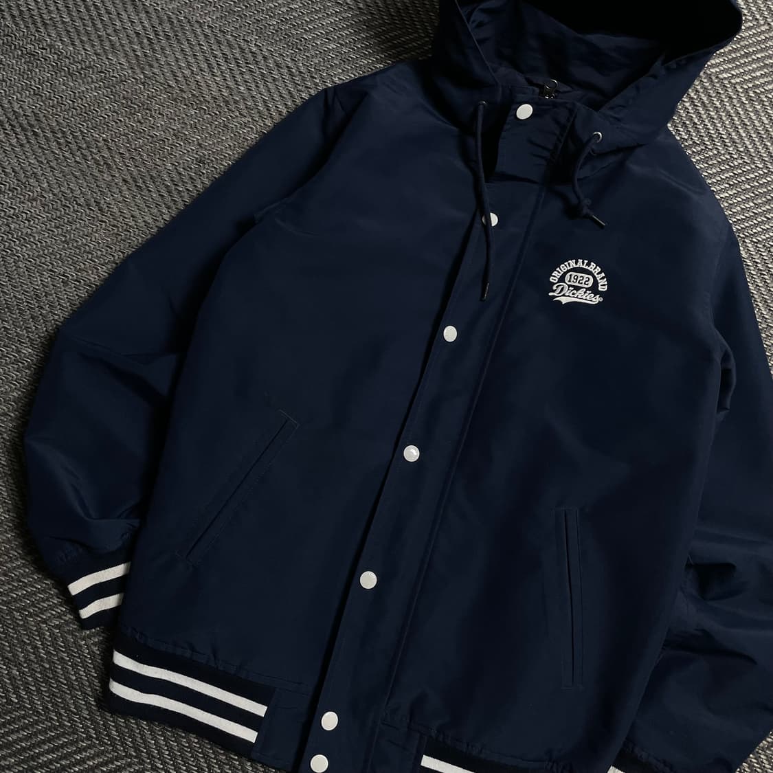 디키즈 USA 오리지날 스타디움 바시티 후드 자켓 네이비o 5349 상품이미지3