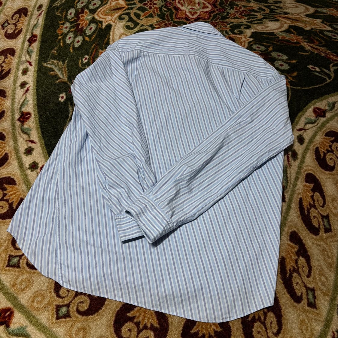 Mens Nouvmaree Garment Dyed curved shirt 상품이미지4