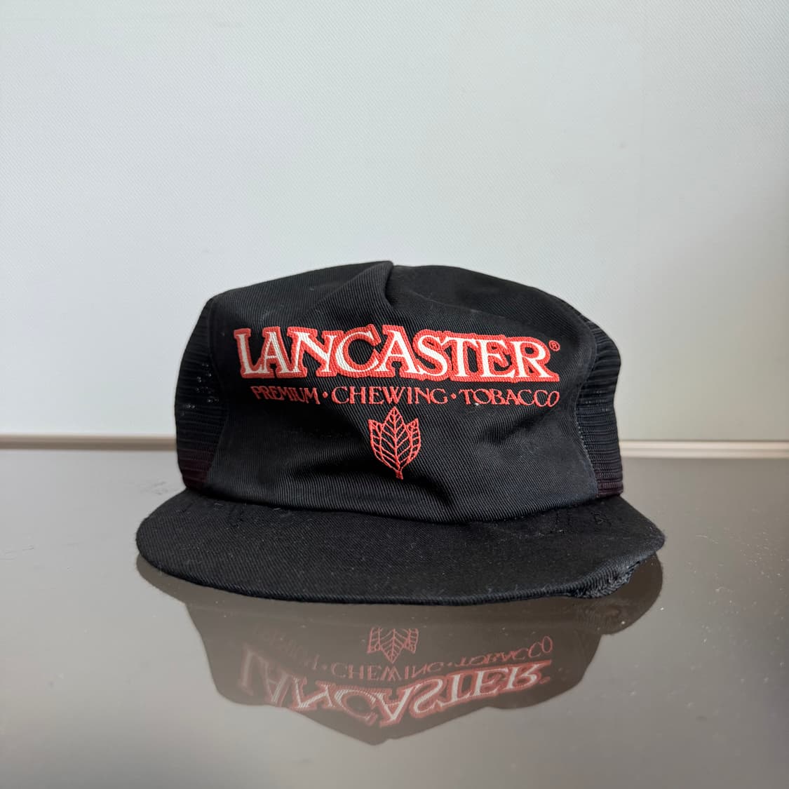 USA 빈티지 모자 볼캡 vintage cap 트러커 메쉬 블랙 상품이미지1