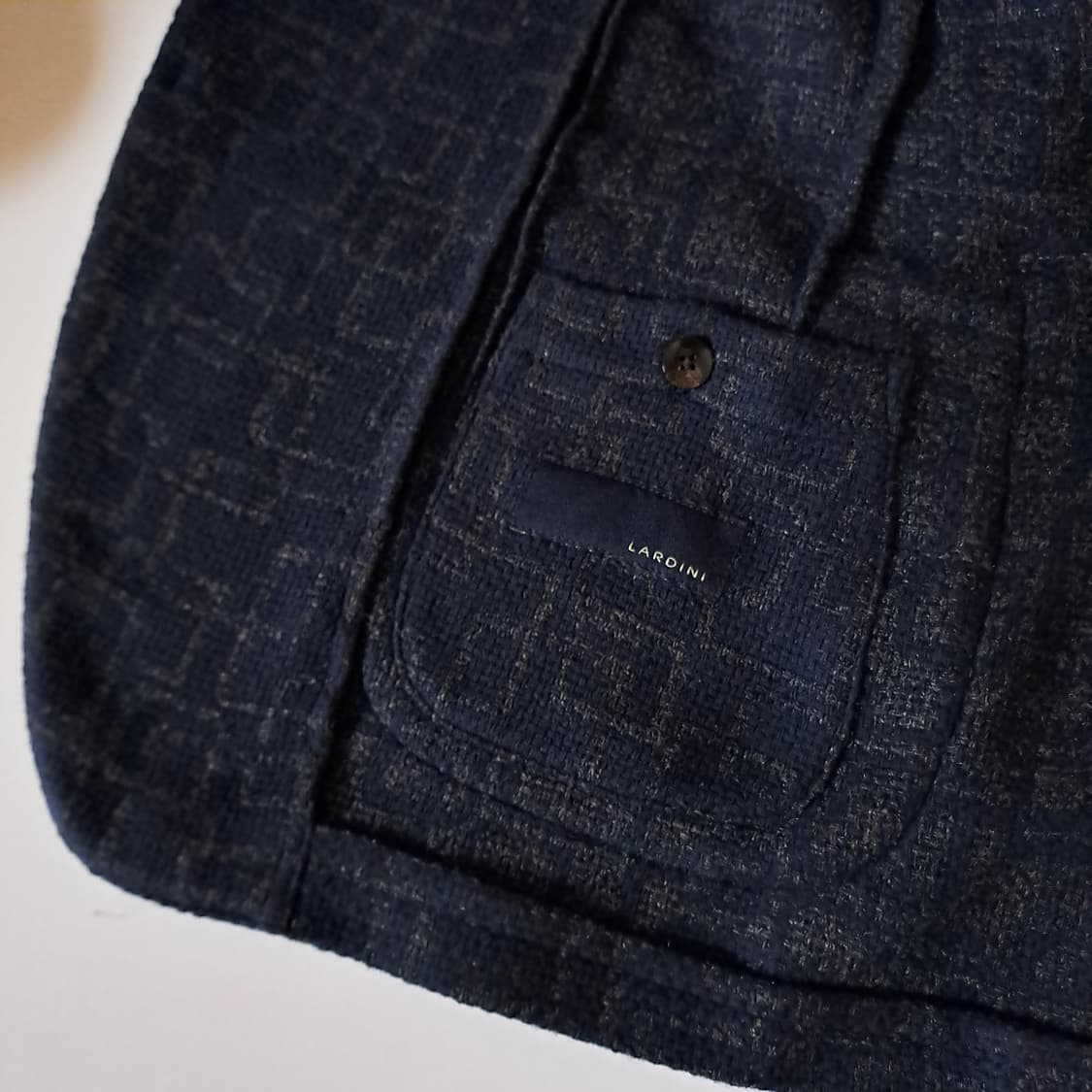 (택포) 라르디니 패턴 네이비 블레이저 48 A906 상품이미지7