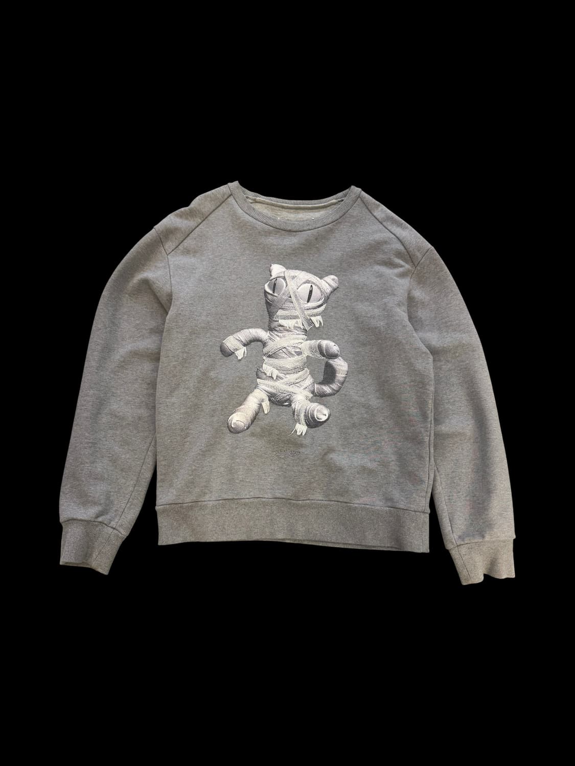 준지 미이라 돌 그래픽 맨투맨 상품이미지1