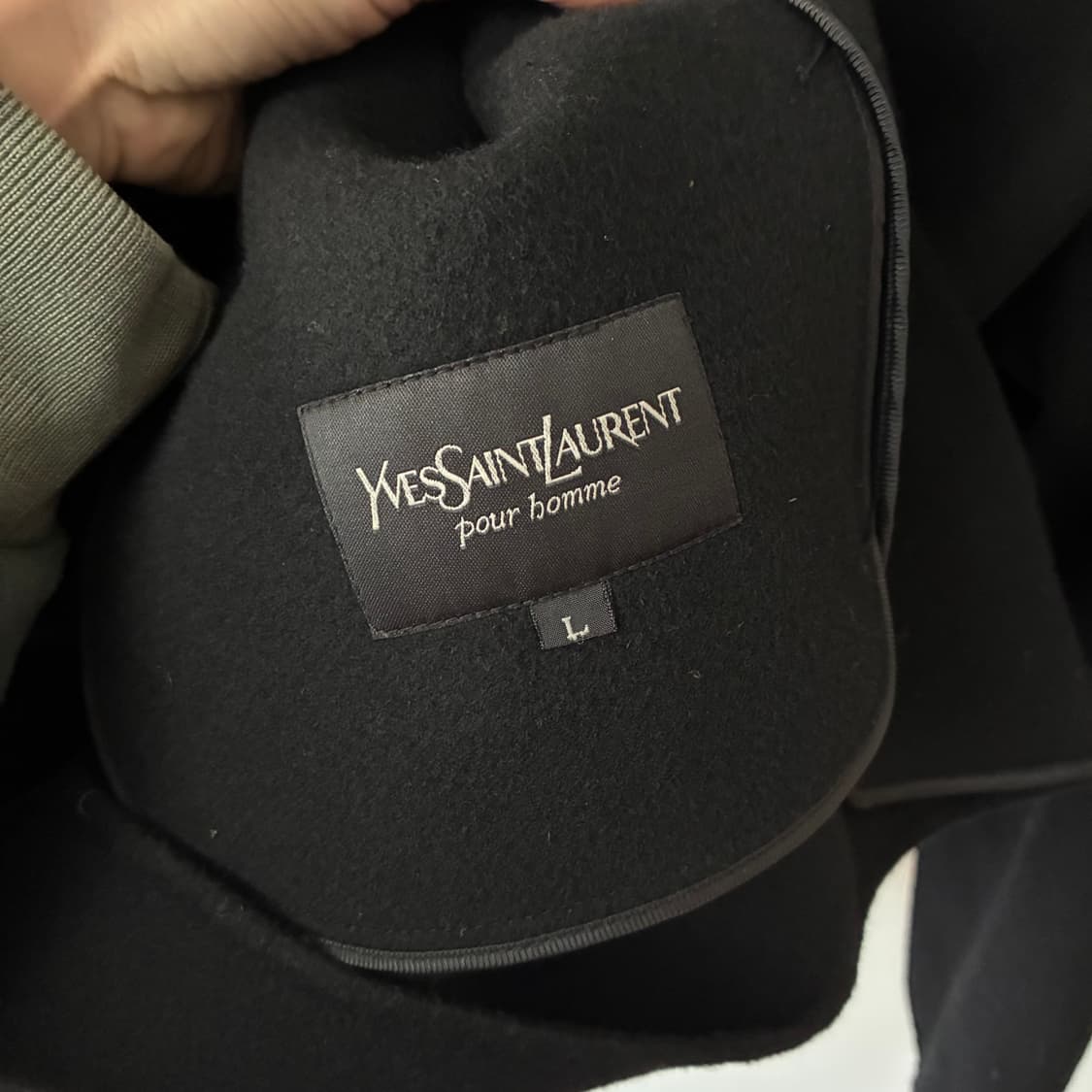 YSL 00s 울 코트 상품이미지4