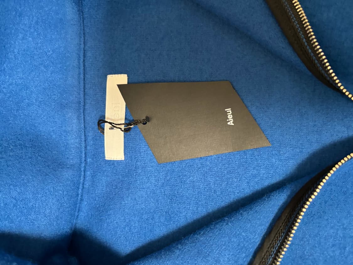 Aieul 사곤 집업 니트 상품이미지3