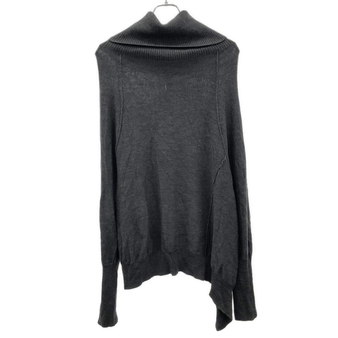 요지 야마모토 와이즈 비대칭 울 가디건 레이디스 상품이미지2