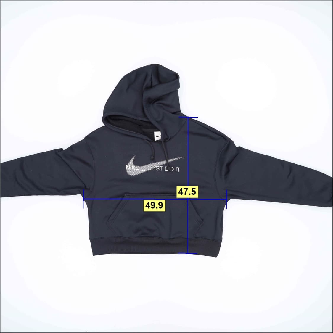 80 나이키 여성 크롭 후드티 0326J 상품이미지7