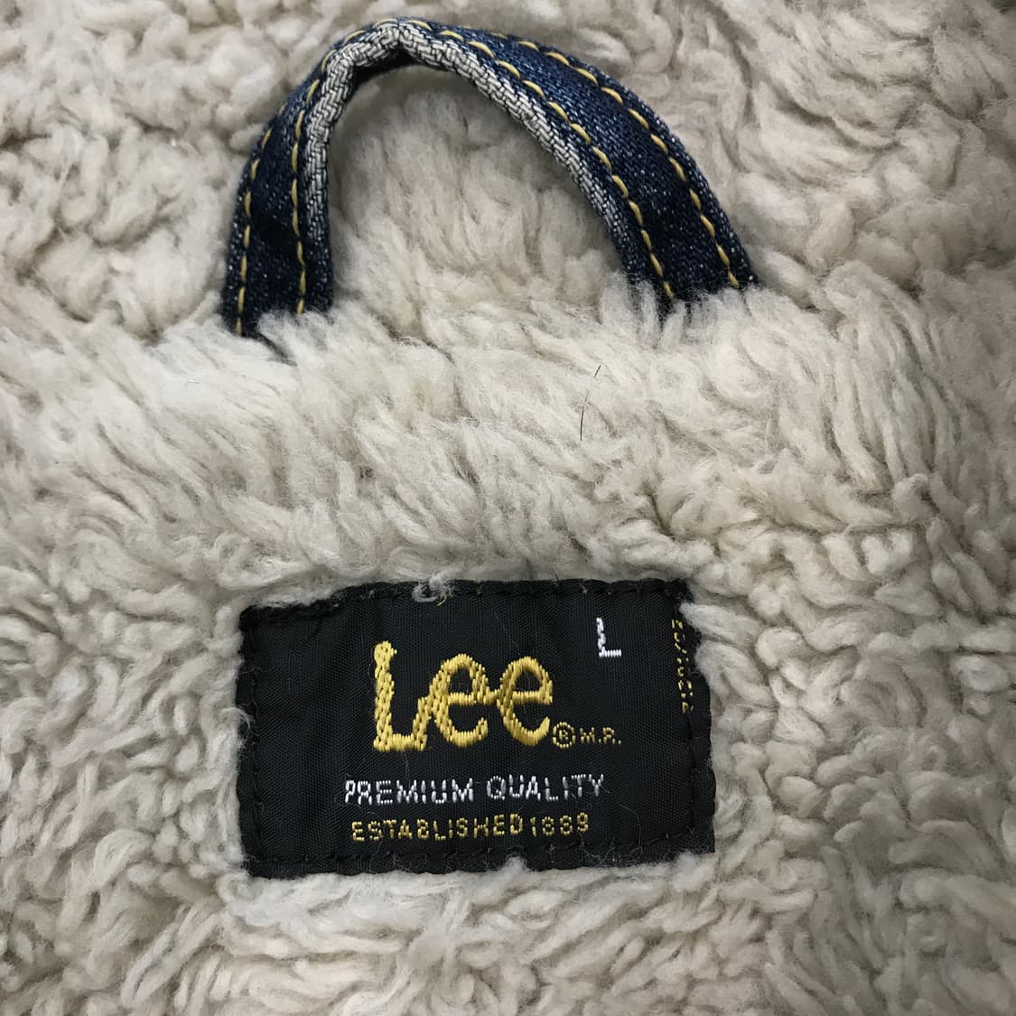 LEE 쉐르파 데님 자켓 [L사이즈] 상품이미지5