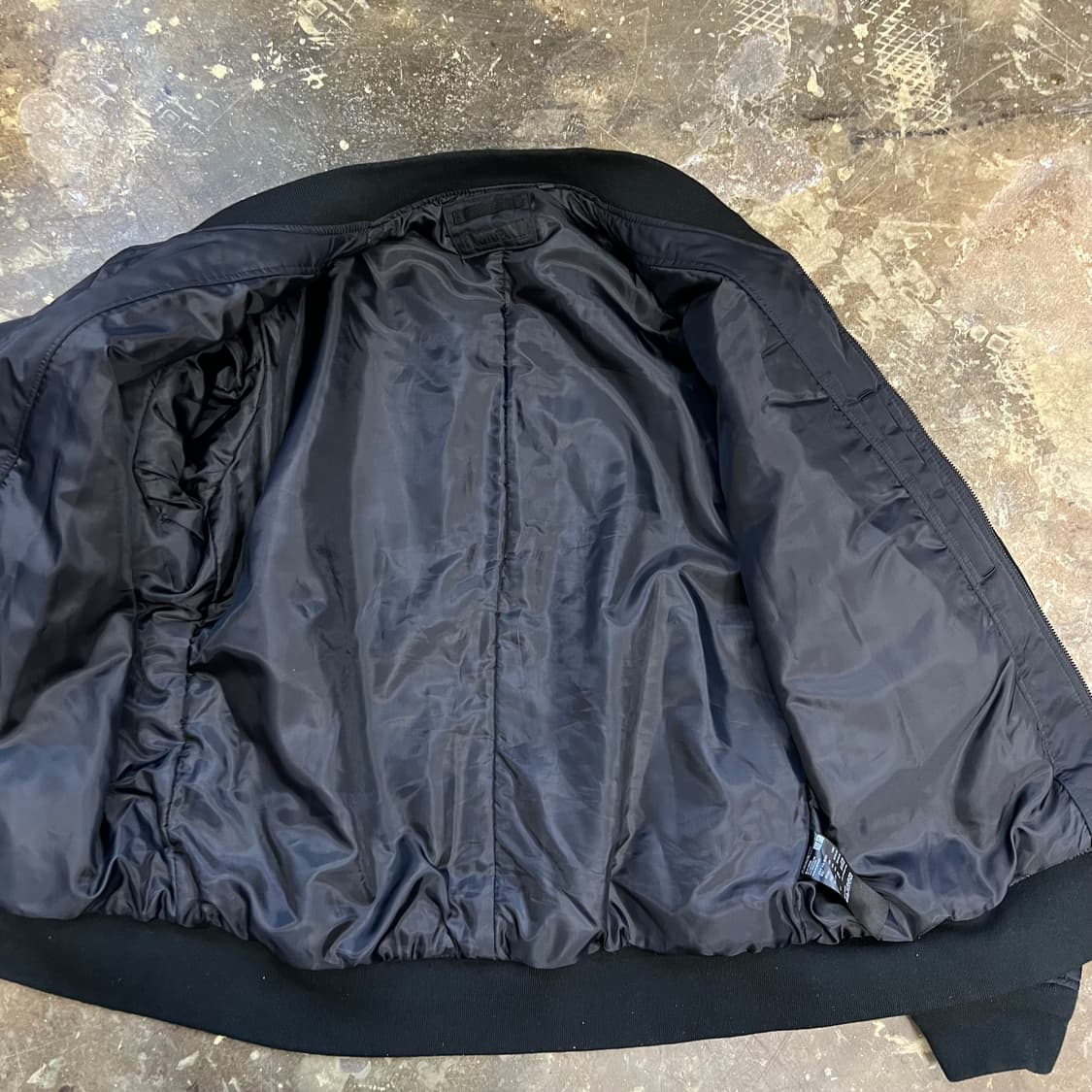 XL) 유니클로 항공점퍼 MA-1 자켓 점퍼 블루종 상품이미지5