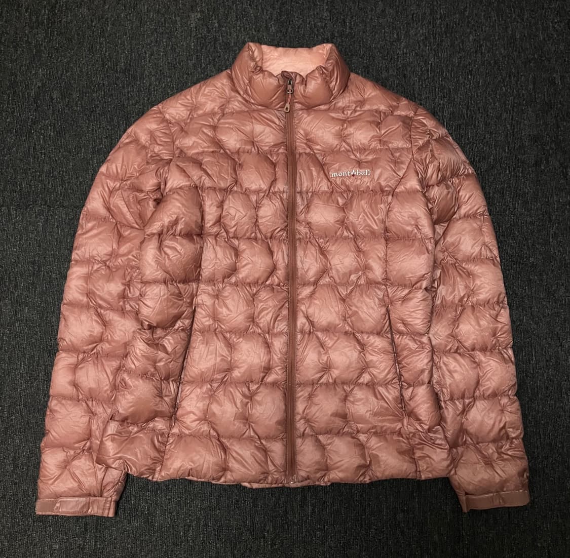 몽벨 플라즈마 EX1000 경량패딩 피치 상품이미지1