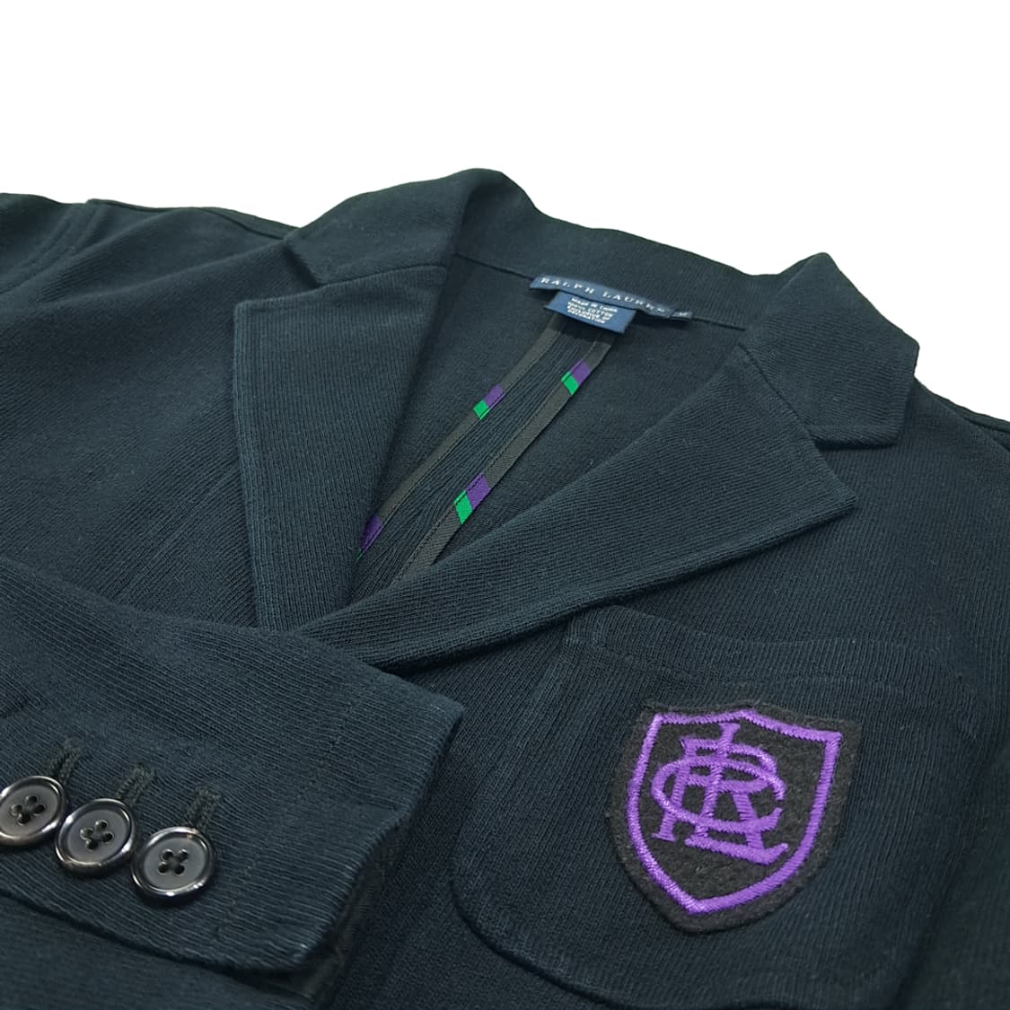 CL432 M 폴로 00s 코튼 크레스트 다크네이비 자켓 아우터 상품이미지4