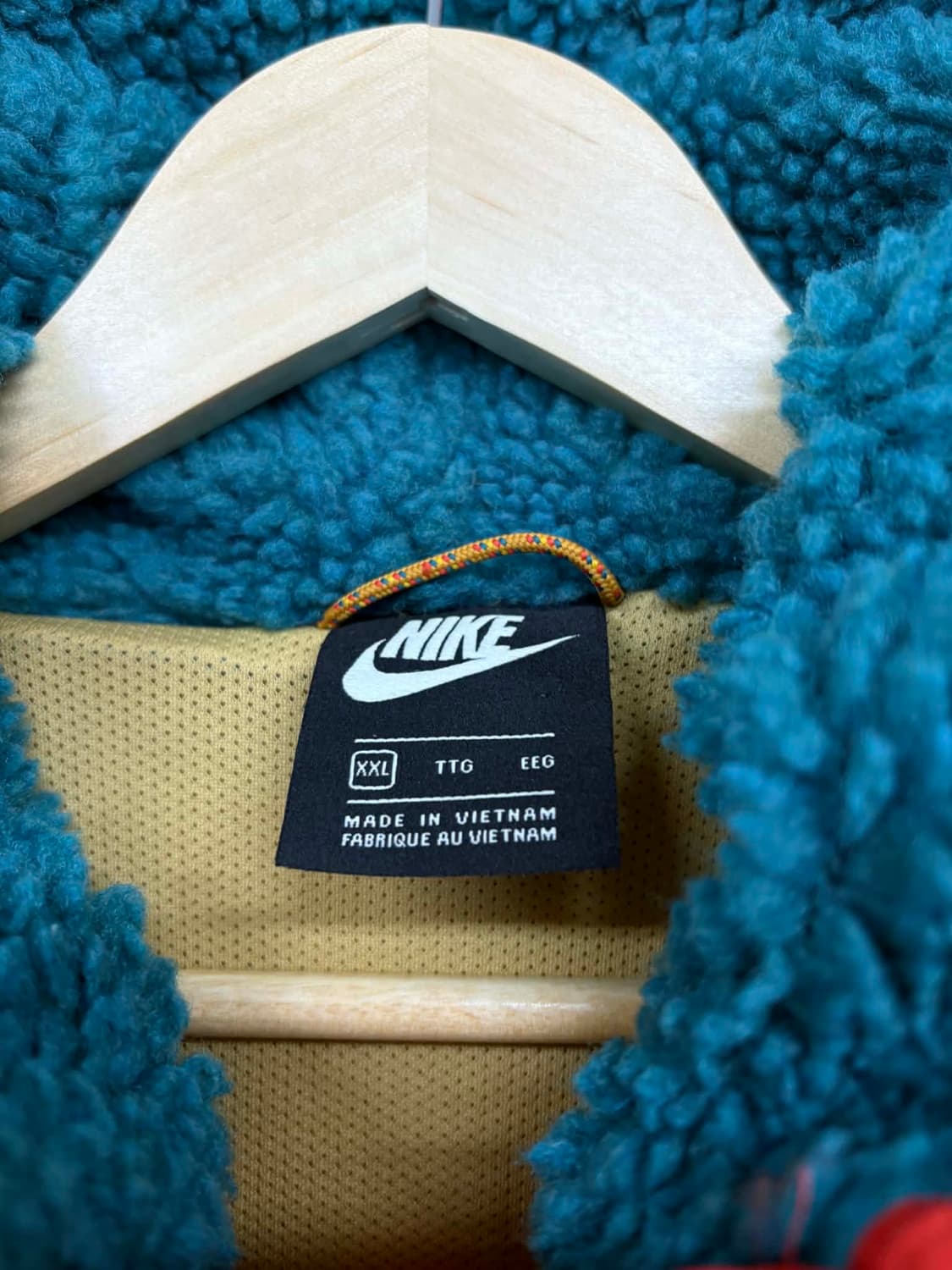 [XXL] 나이키 헤리티지 쉐르파 플리스 자켓 하프 집업 상품이미지3