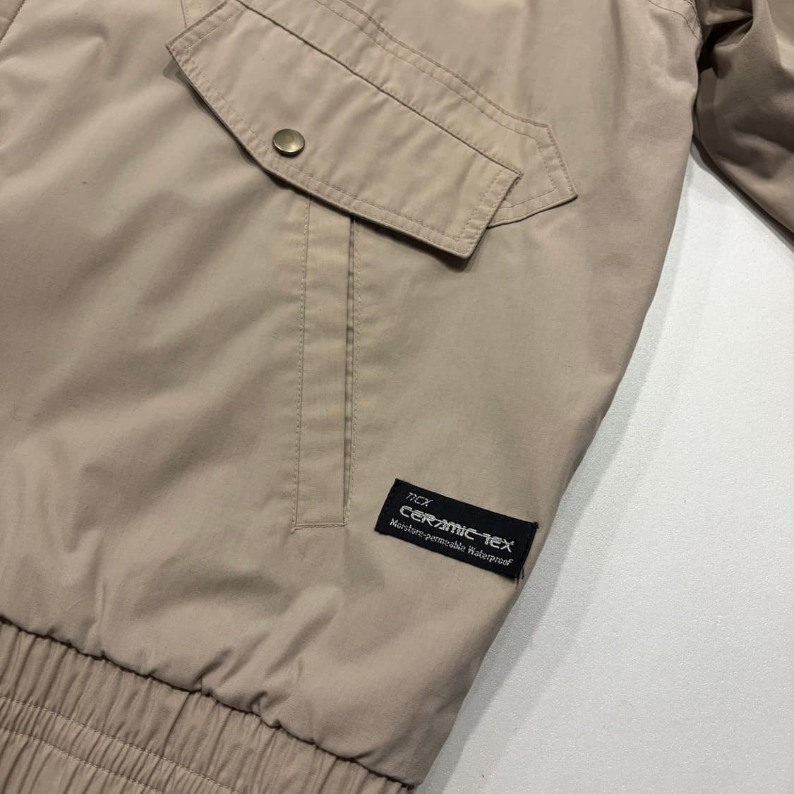 [L] 90s 나이키 빈티지 포켓 베이지 바람막이 자켓 D537 상품이미지6