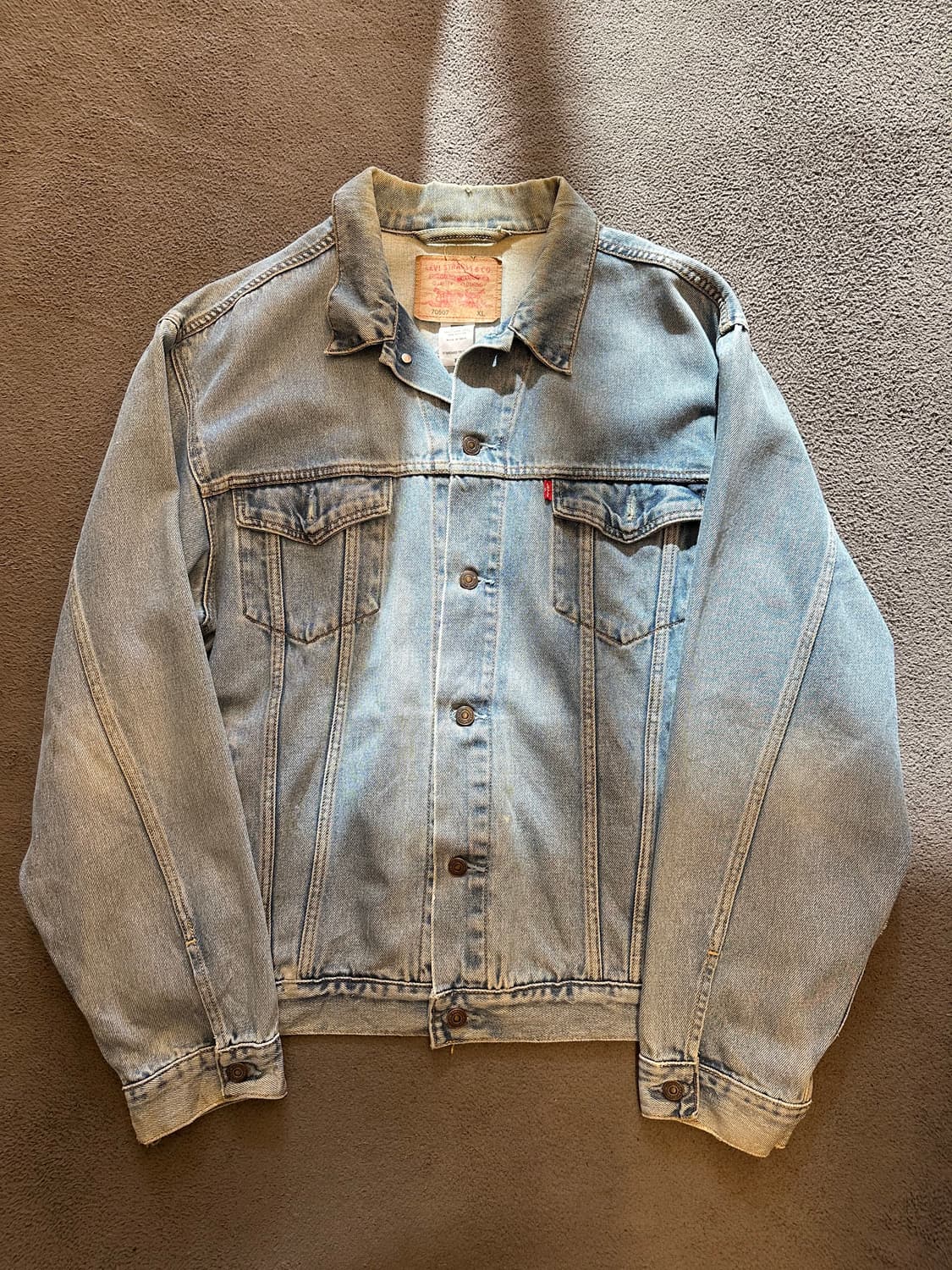 리바이스70507 90-00s 트러커 처분  상품이미지1