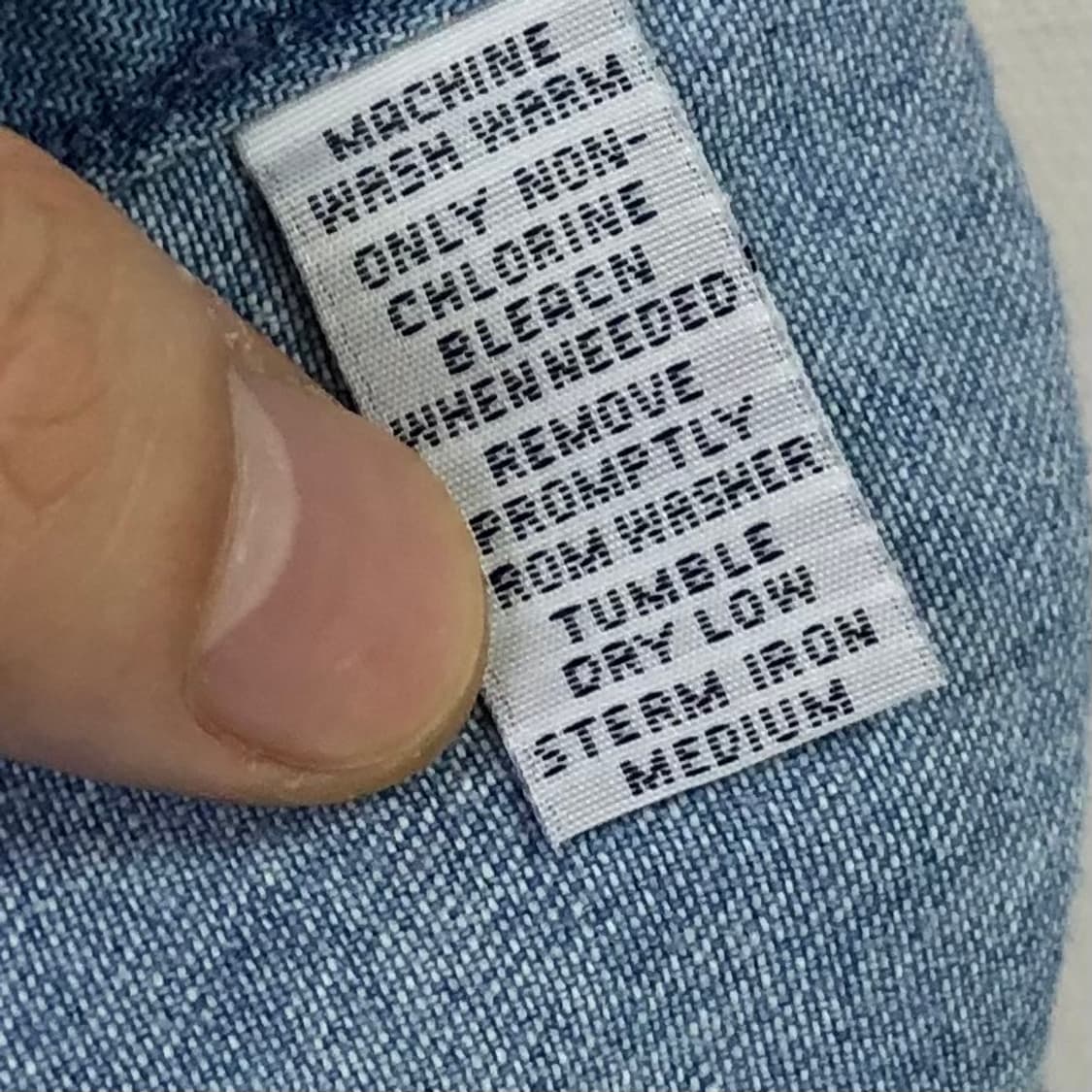 XL 폴로 데님 셔츠 상품이미지4