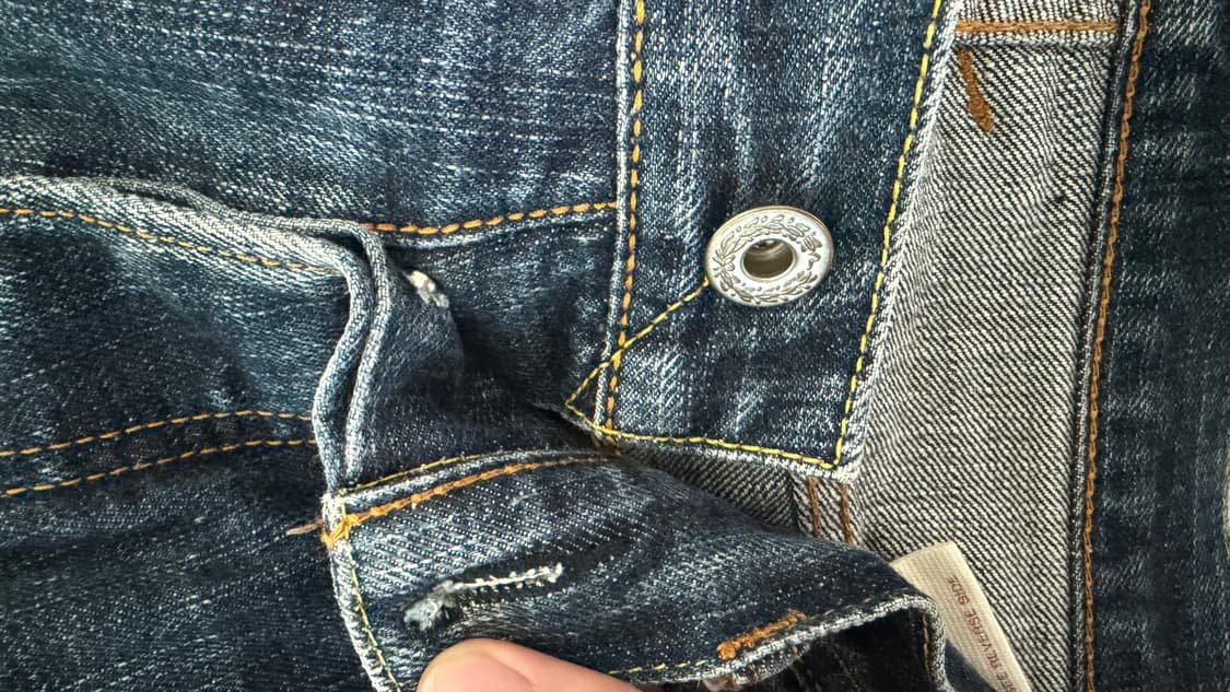 Evisu Paris france 32x34 상품이미지6