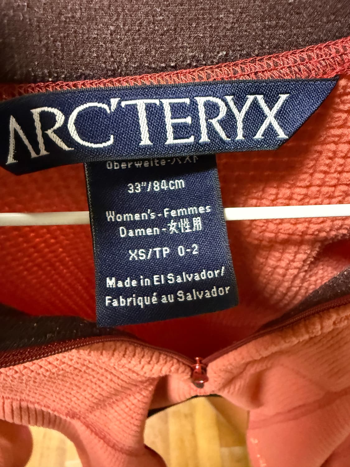 아크테릭스 와플 플리스 반집업 상품이미지2