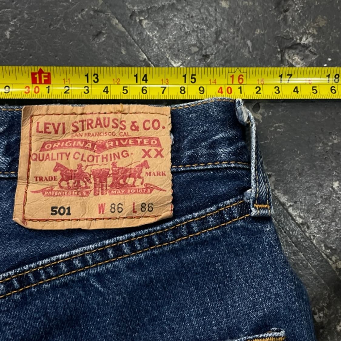 34 리바이스 501 청바지 상품이미지9
