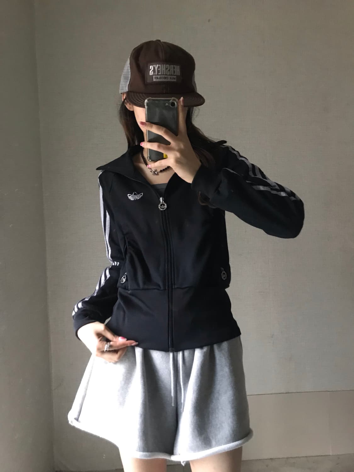 아디다스 블랙 실버 큐빅 져지 상품이미지2