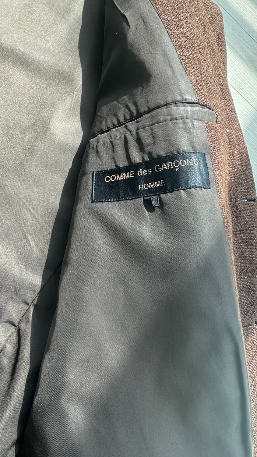 꼼데가르송 옴므 블레이저 브라운M 상품이미지7