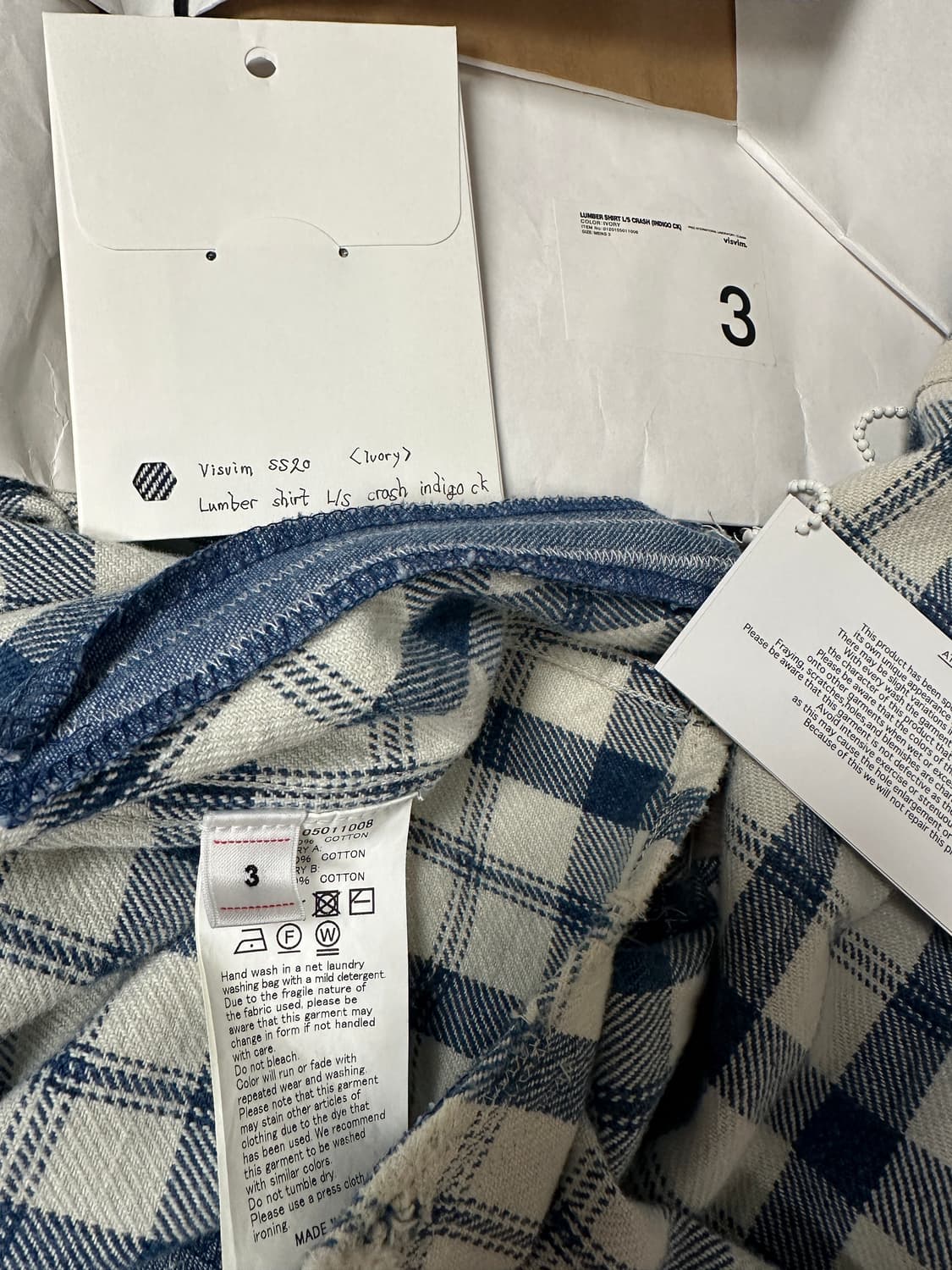 [3] 비즈빔 20ss lumber crash 럼버 크래쉬 셔츠 상품이미지4