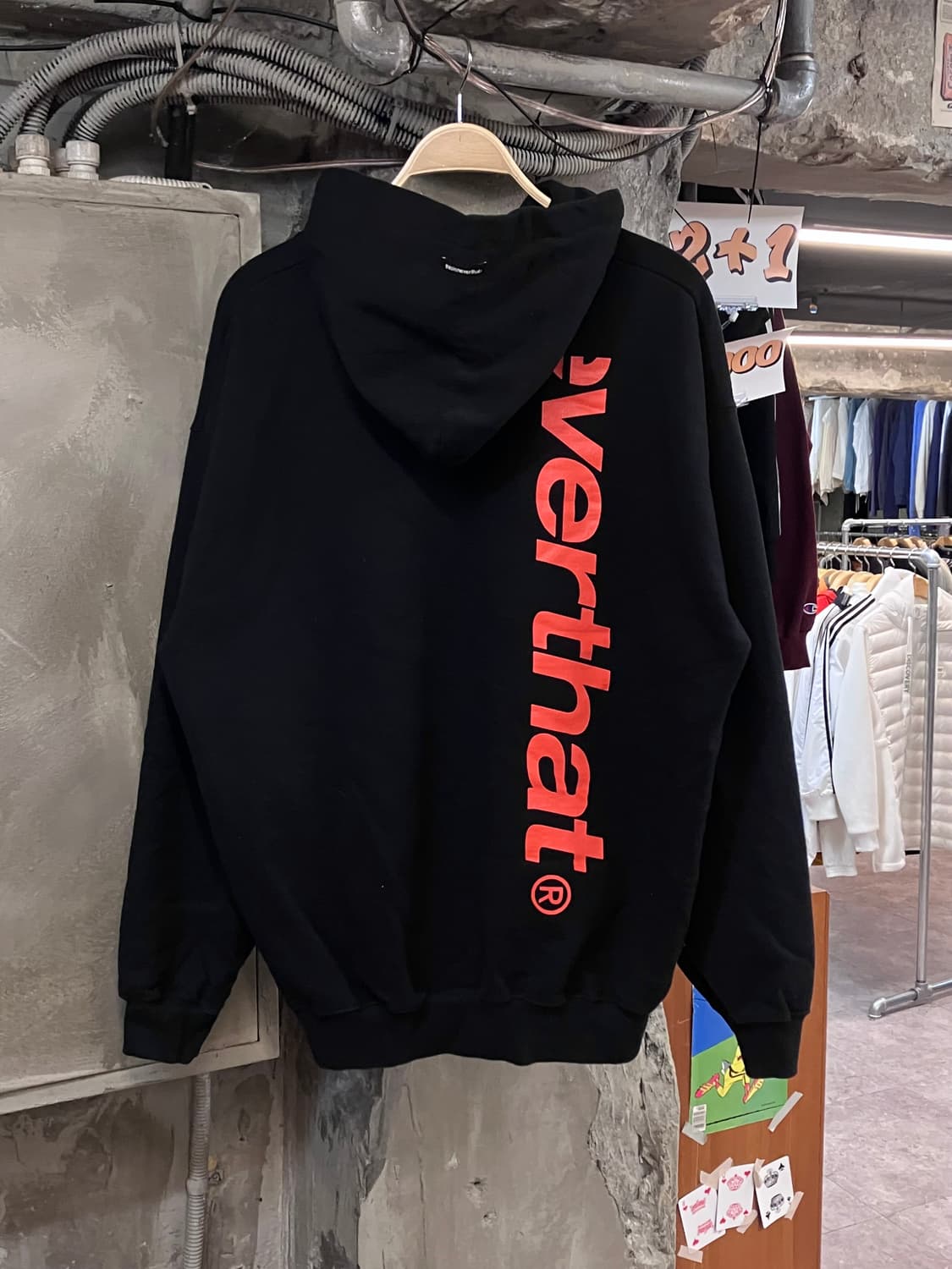 디스이즈네버댓 후드티 블랙 XL  #csz3623 상품이미지2