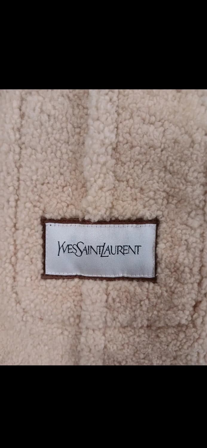 YSL rive gauche SHEARLING FUR COAT 상품이미지9