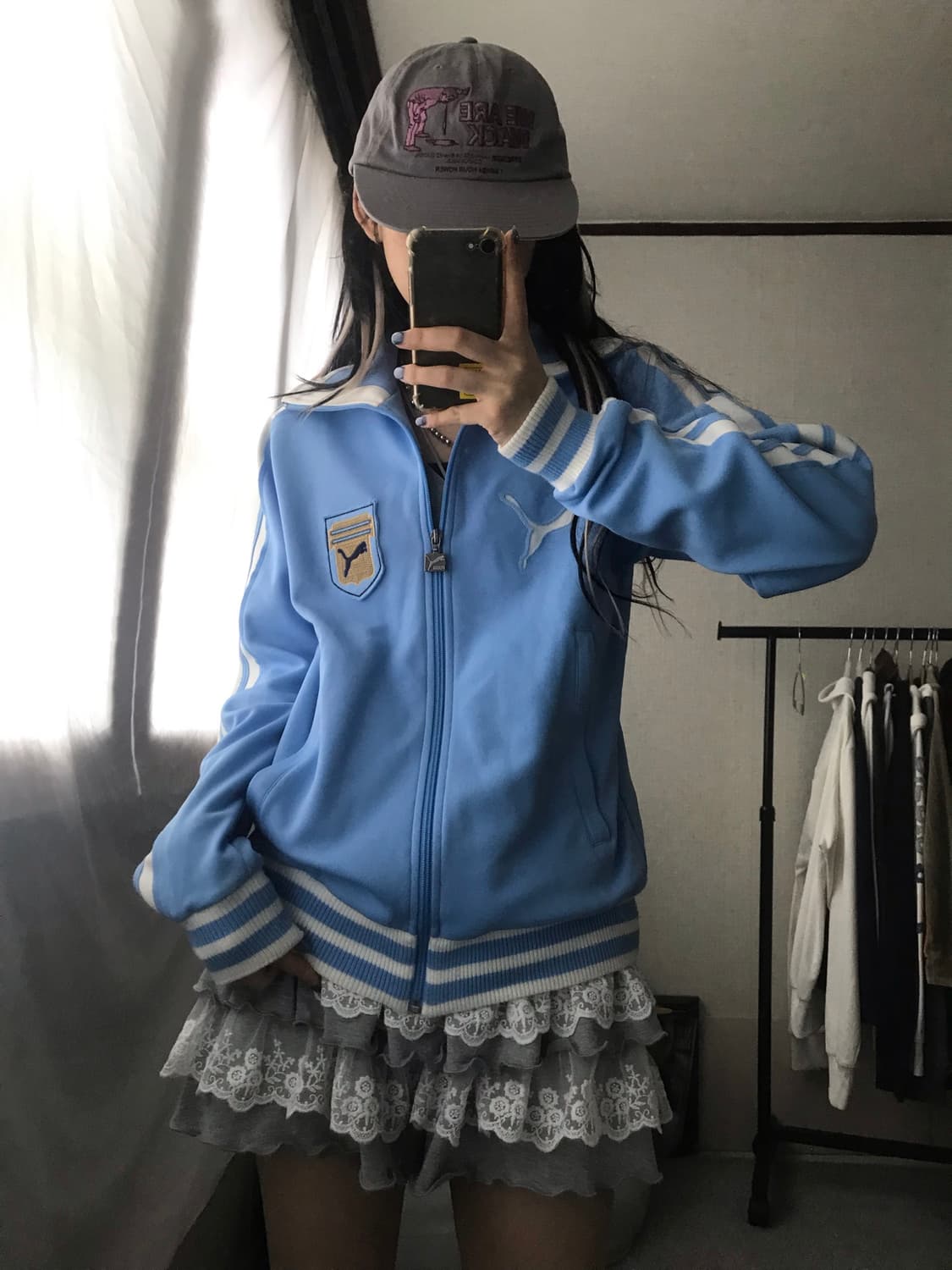 퓨마 연하늘 져지 상품이미지1