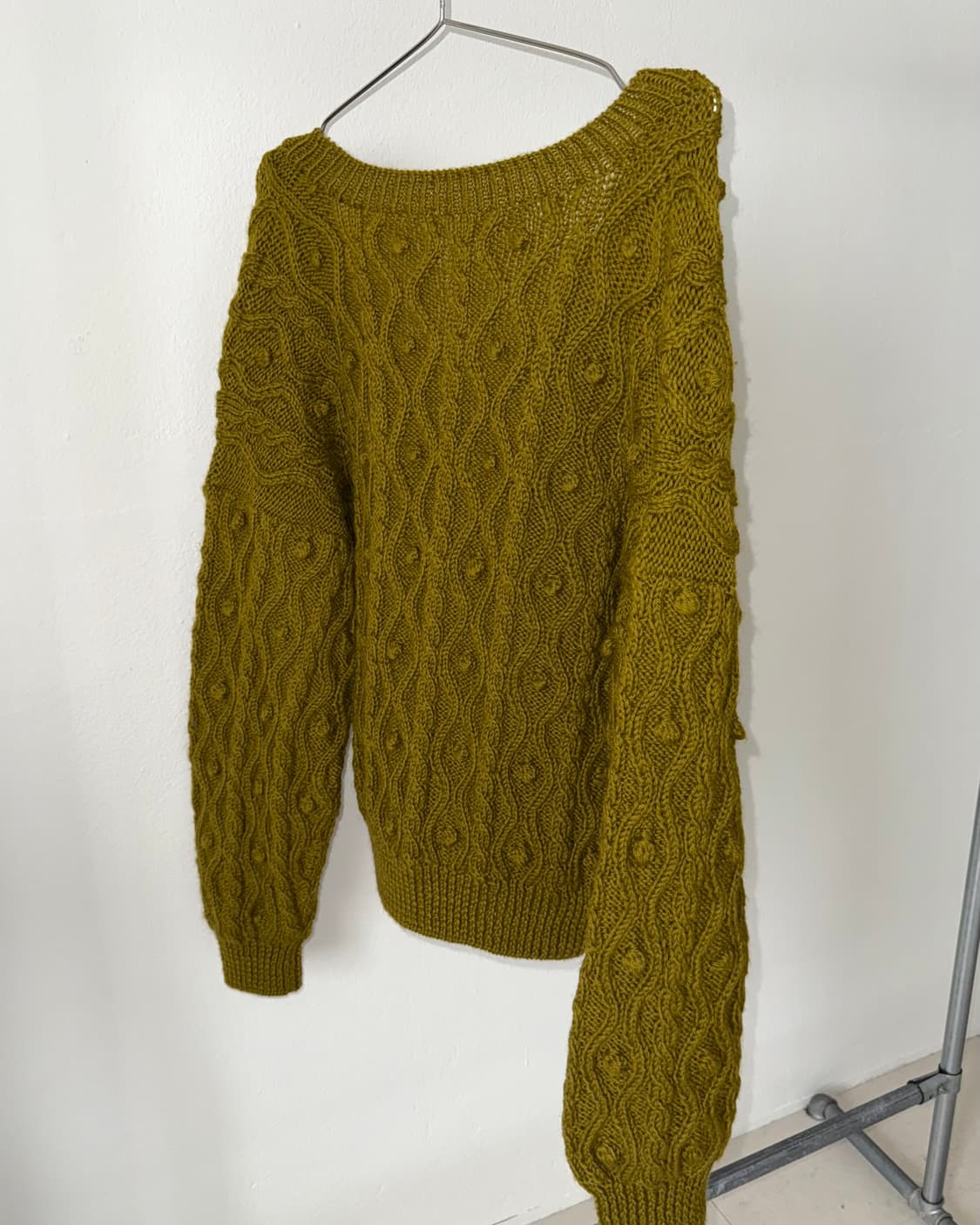 빈티지 브이넥 니트 상품이미지6