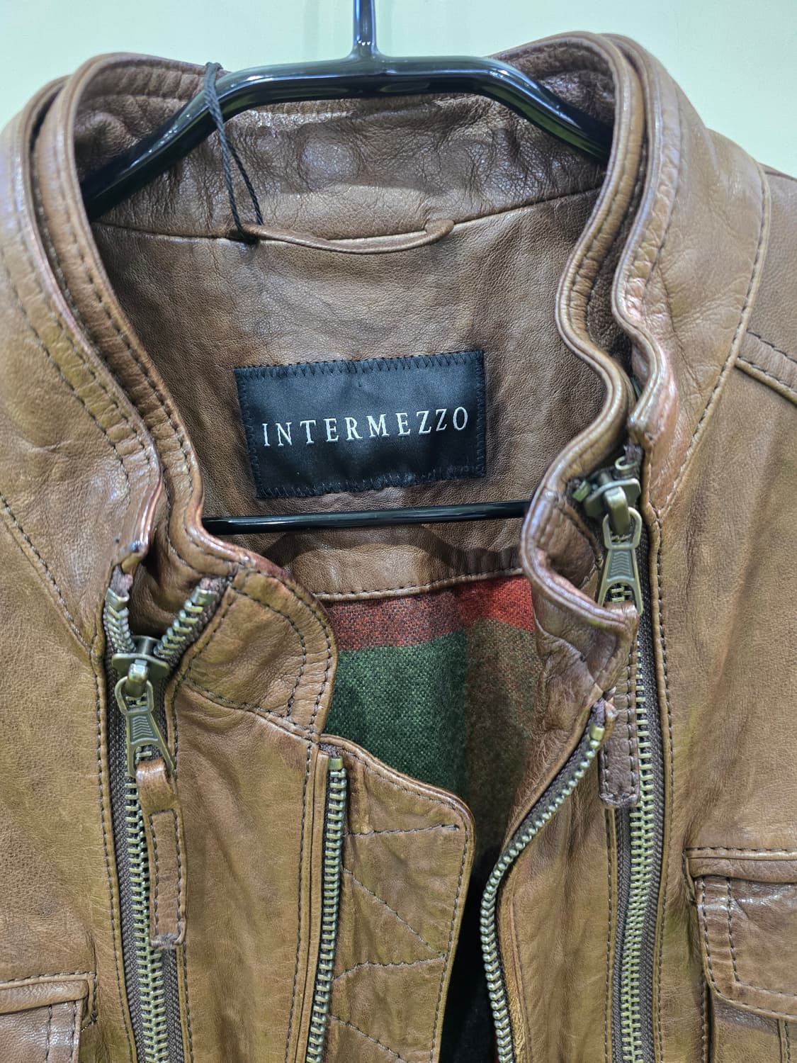 INTERMEZZO 인터메조 천연 양가죽 자켓 상품이미지2