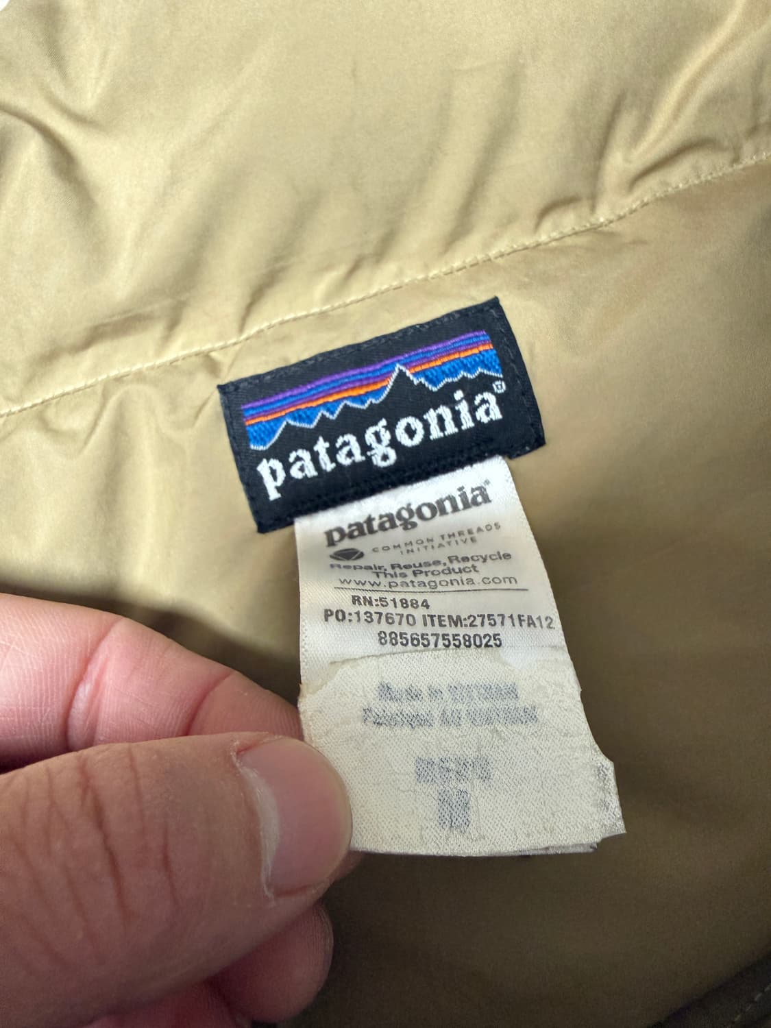 파타고니아 슬링샷 베스트 패딩 조끼 상품이미지5