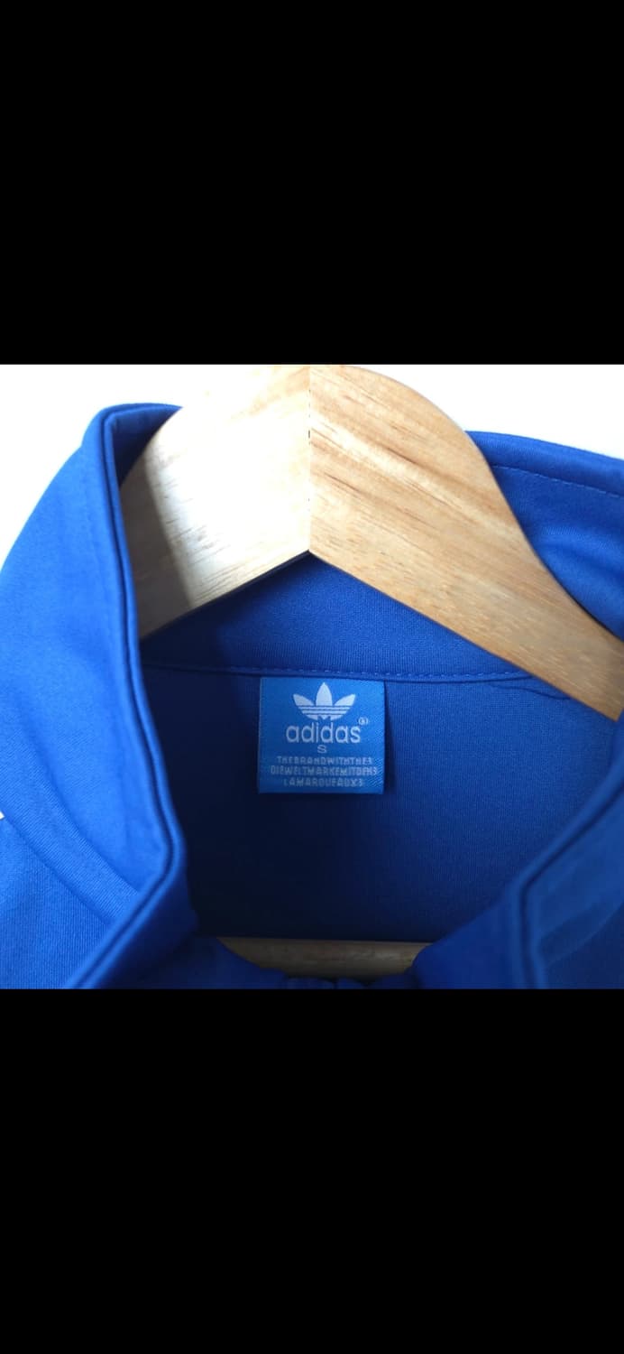 여S 아디다스 블루 트랙탑 져지 자켓 집업 상품이미지3