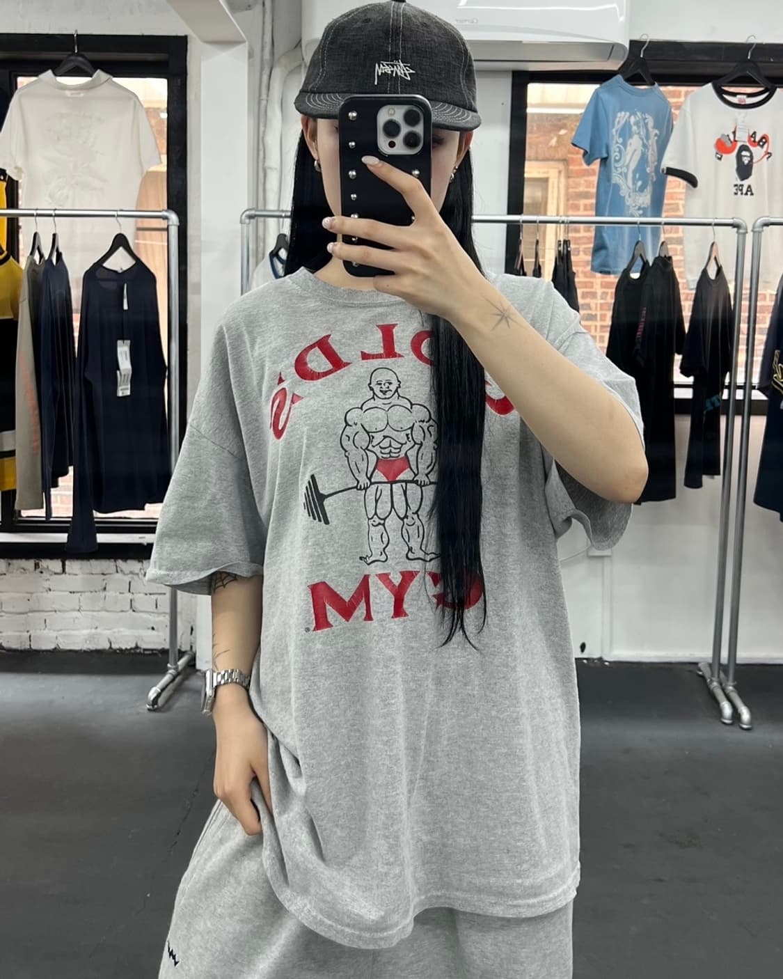 Gold's Gym 프린팅 티셔츠 상품이미지1
