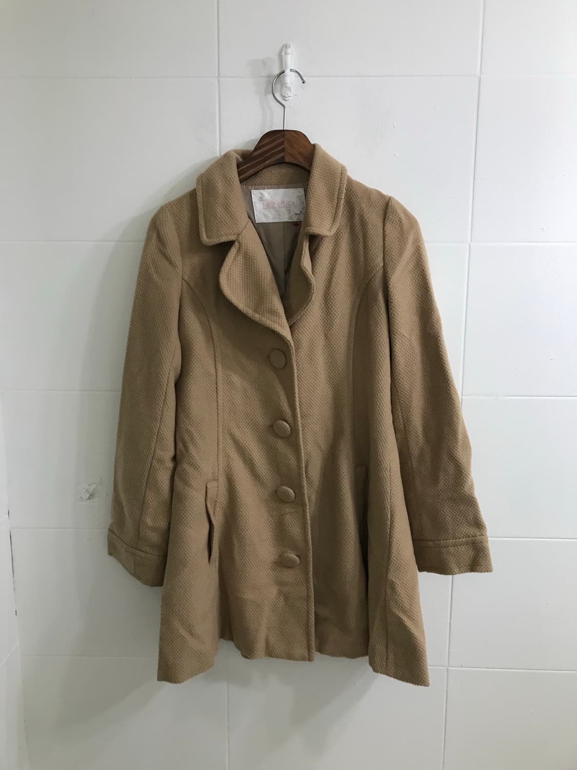 리즈리사 베이지 니혼진 도트 체크 모리걸  상품이미지4