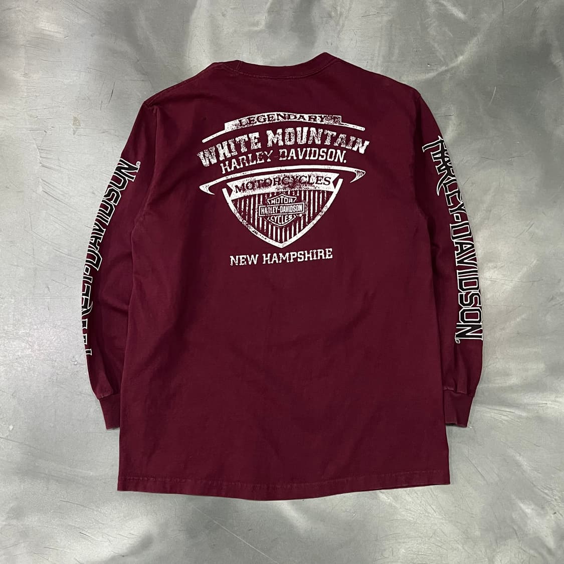  할리데이비슨 프린팅 롱슬리브 y14554 상품이미지2