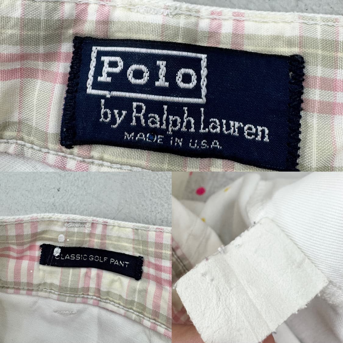 폴로 90s USA 페인터 더티워싱 와이드 치노팬츠 상품이미지10