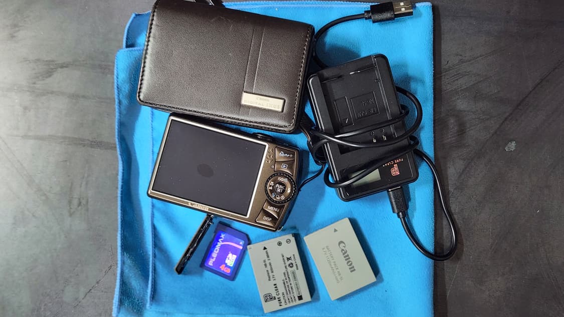 캐논 IXUS 870is 빈티지 디카 (브라운 색상) 상품이미지10
