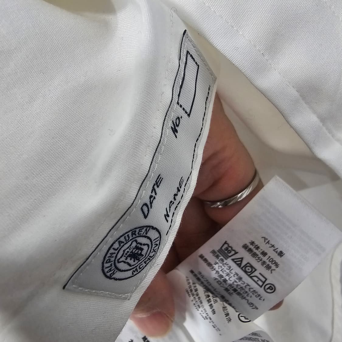 폴로 랄프로렌 화이트 셔츠 상품이미지7