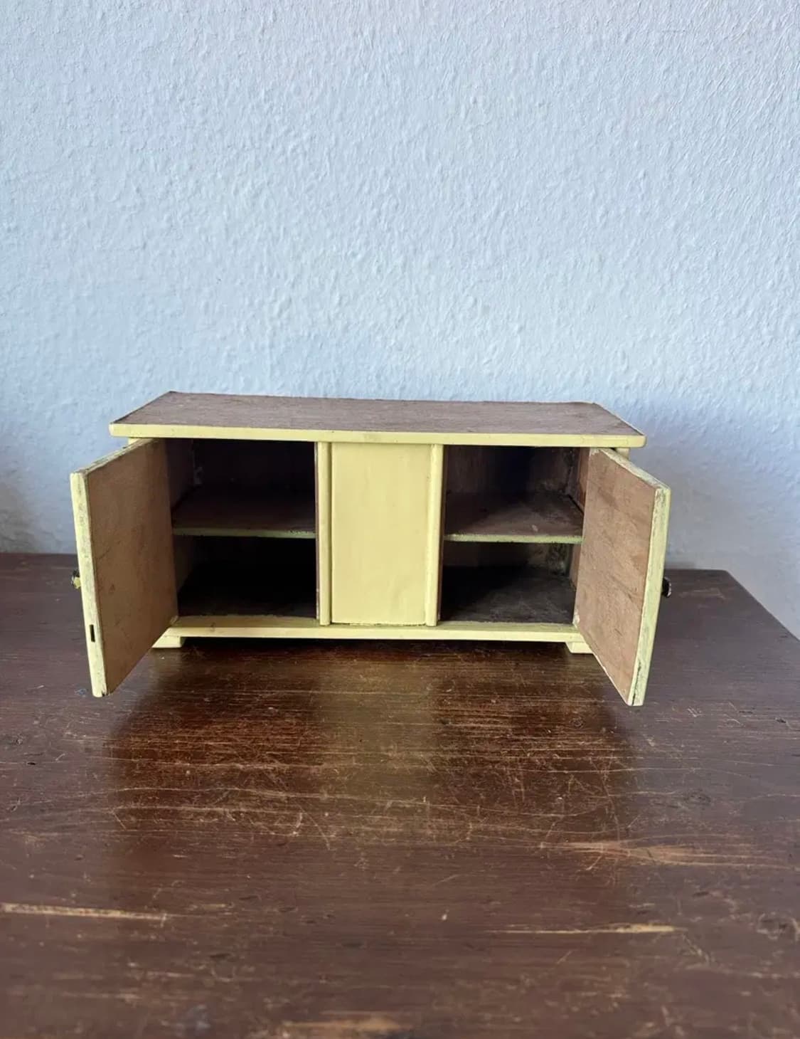 독일)빈티지 우드 미니케비넷 상품이미지2