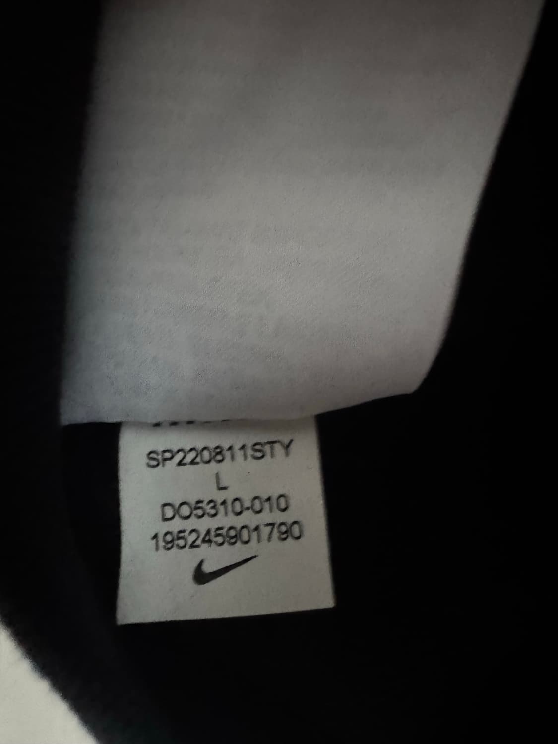 나이키 스투시 맨투맨 블랙 L 상품이미지4