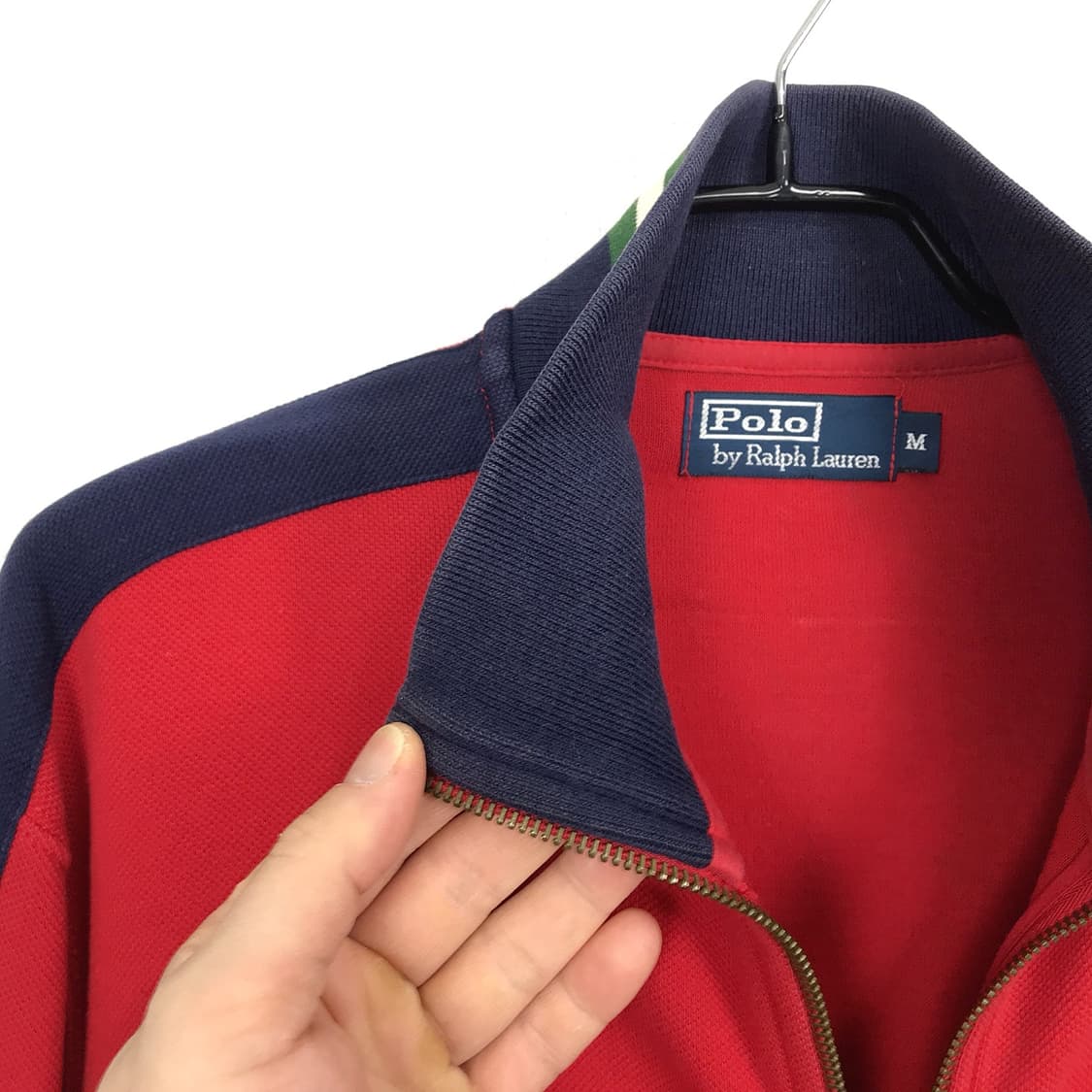 폴로 랄프로렌 빅포니 치프키프 코튼 집업 티셔츠 남성M (95) 상품이미지4