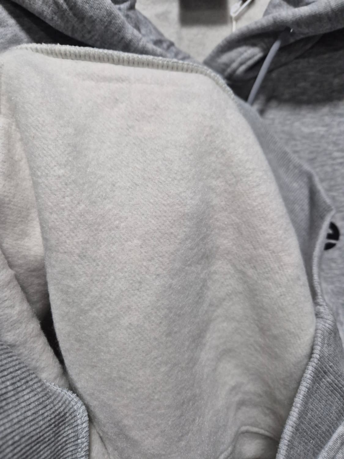 (세일)(새상품)뉴발란스 올 터레인 기모 후드티 그레이 상품이미지8