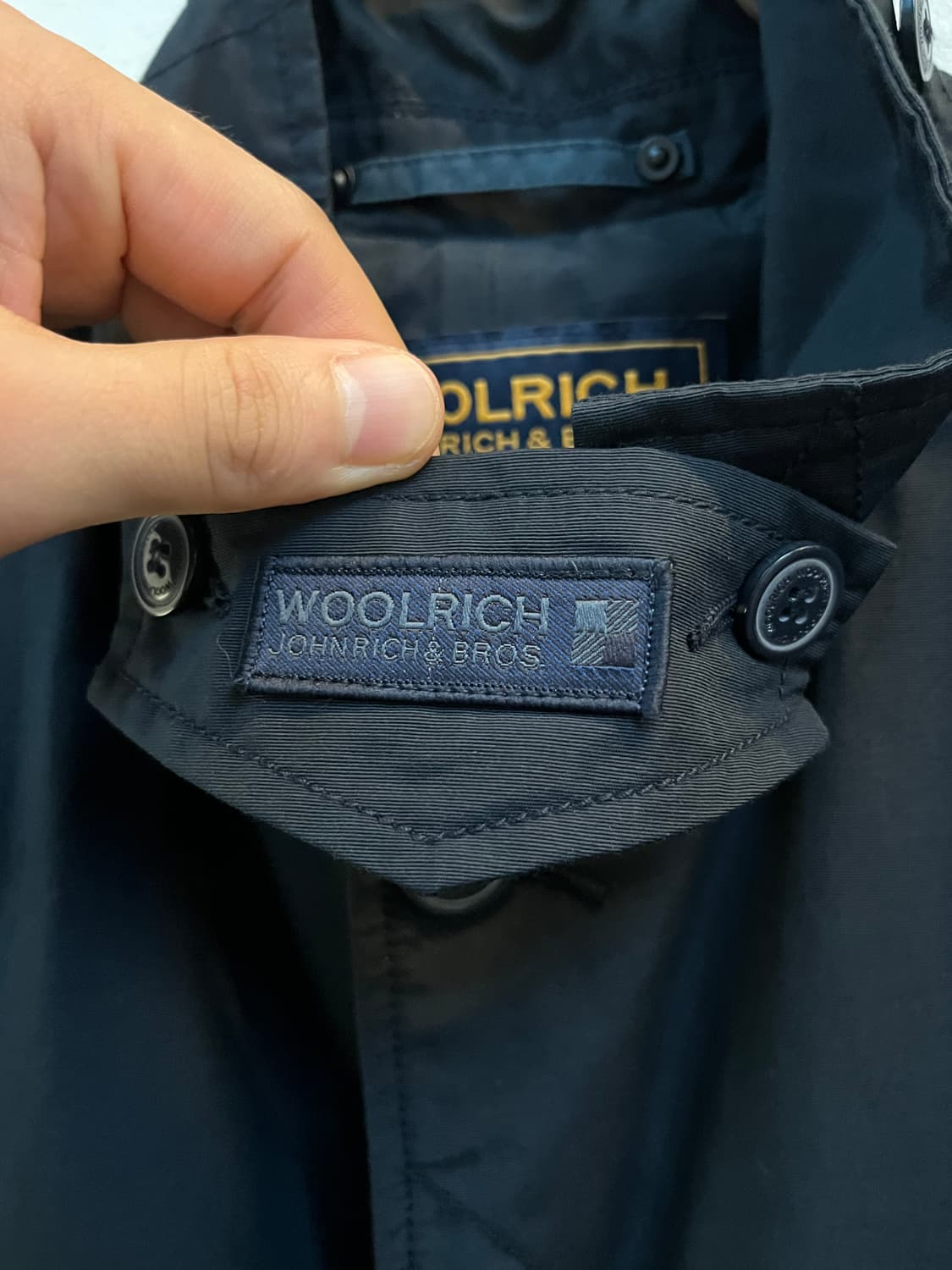 Woolrich 울리치 트렌치 코트 USA S 상품이미지4