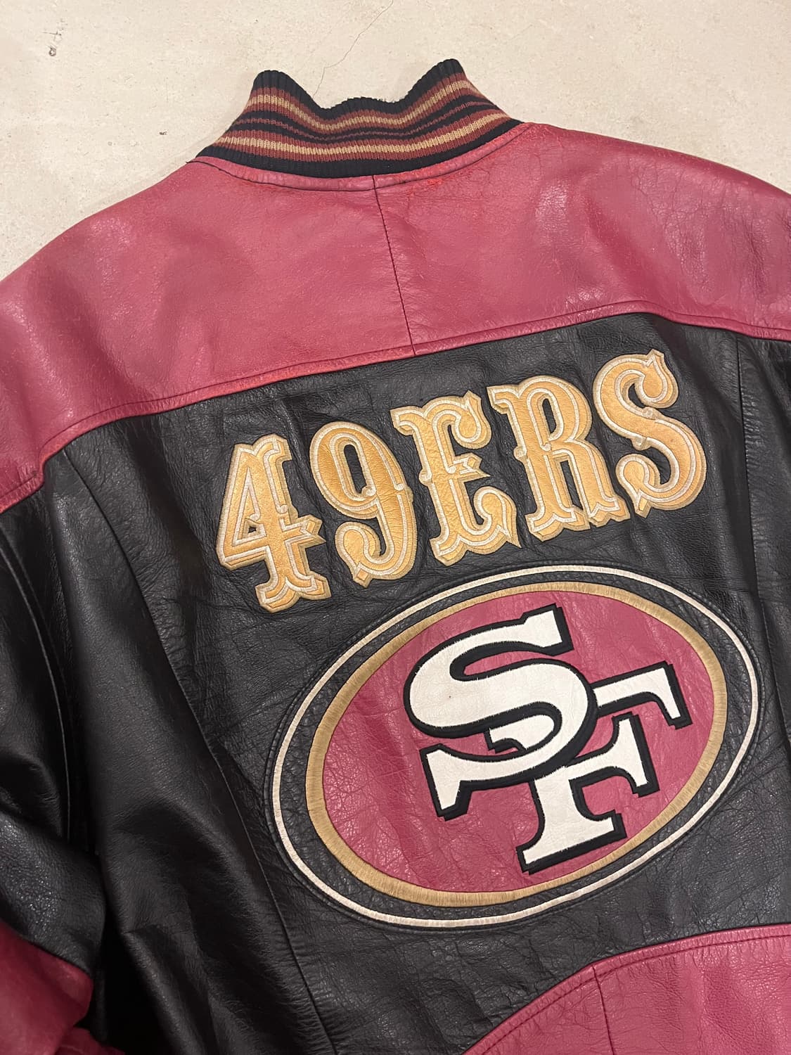 빈티지 G-lll 샌프란시스코 49ERS 레더자켓 상품이미지4