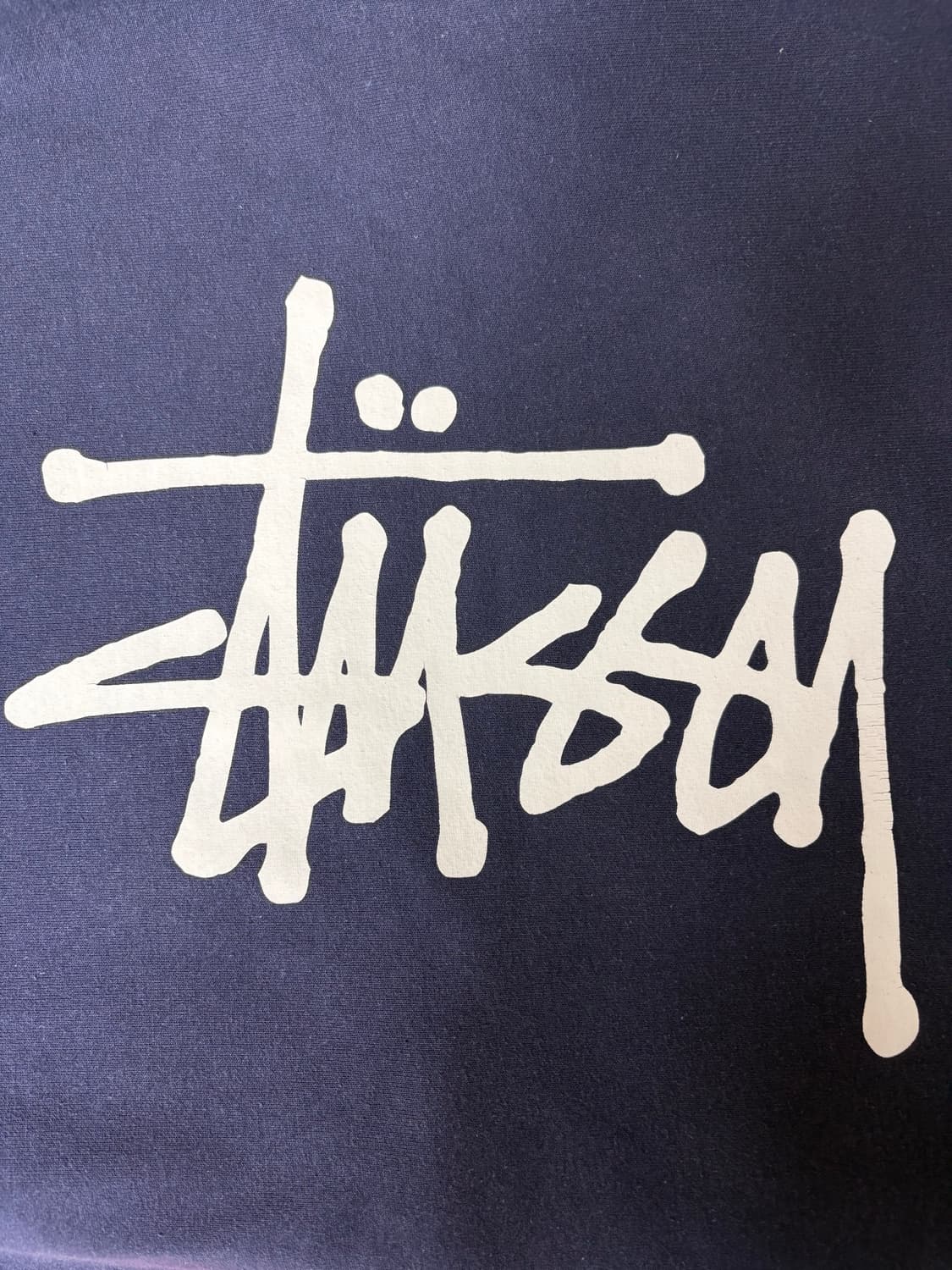 스투시 후드 네이비 상품이미지3