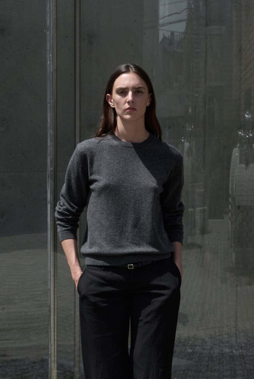 3]머듈 쇼트 니트 블랙 상품이미지1