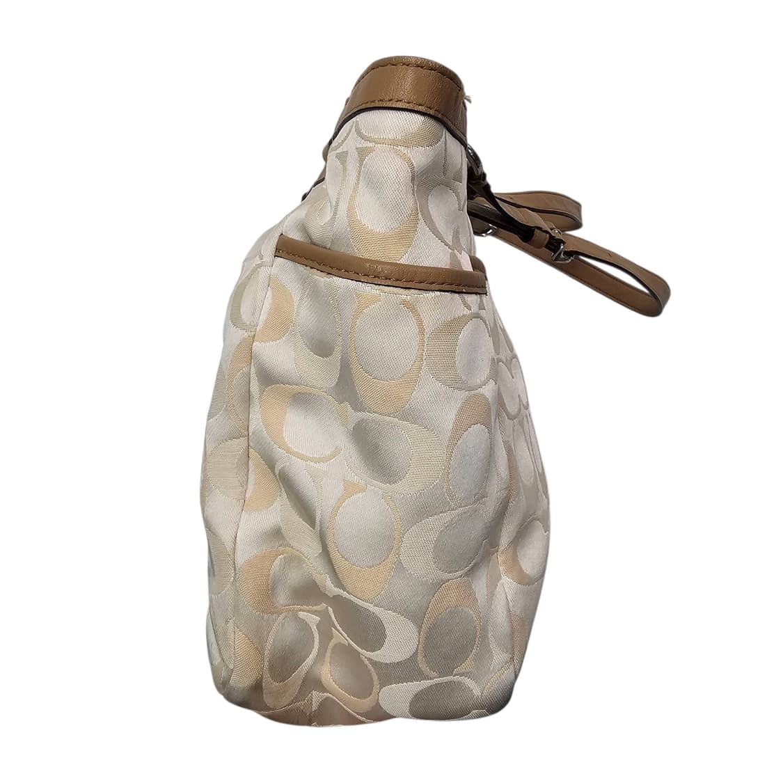 Coach 코치 시그니처 베이지 토트백 상품이미지4