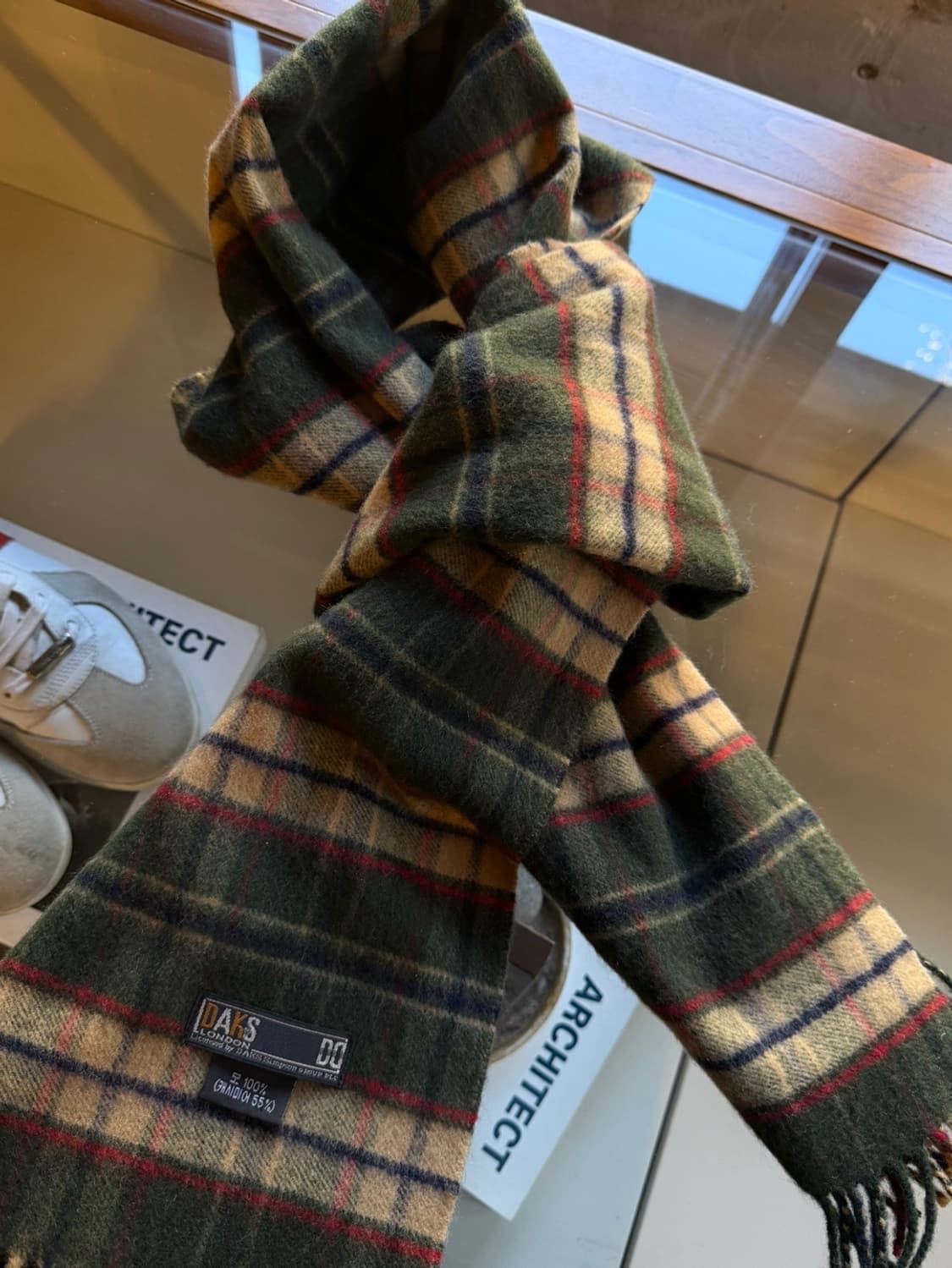 닥스 캐시미어 울 머플러 상품이미지1