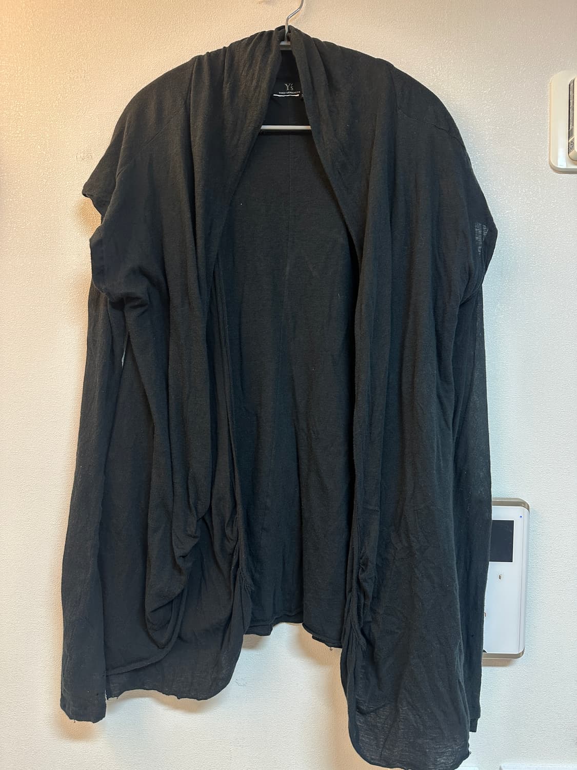 요지야마모토 더블레이어드 가디건 상품이미지1