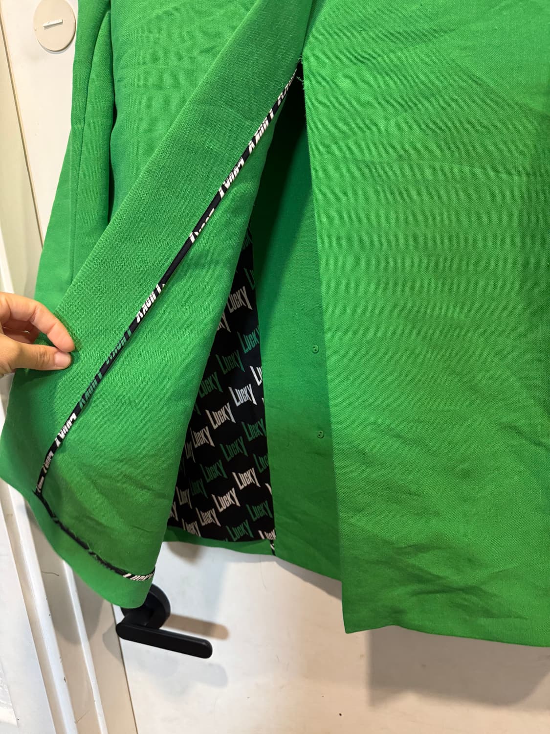 럭키슈에뜨 Linen V-neck Jacket  상품이미지7